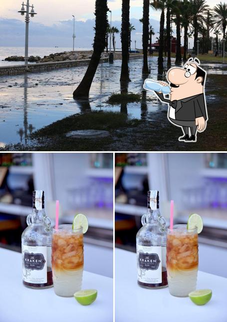 Take a look at the image displaying drink and exterior at La Terraza Lob