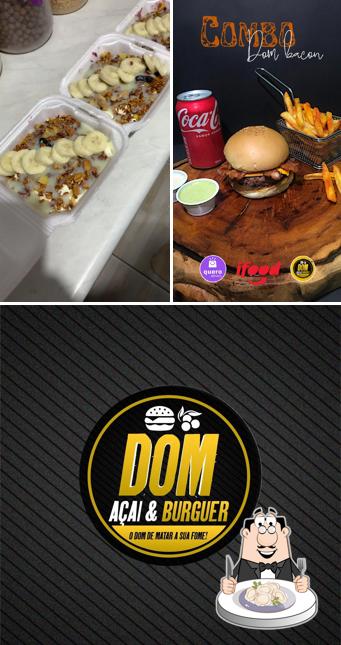 Dumplings em Dom Heros Burger