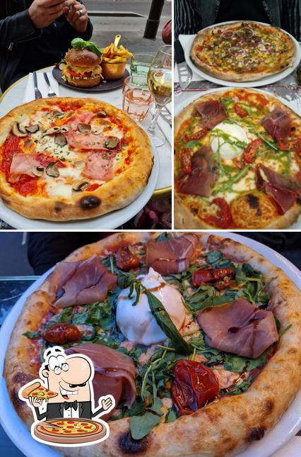 Essayez des pizzas à La Petite Cantine