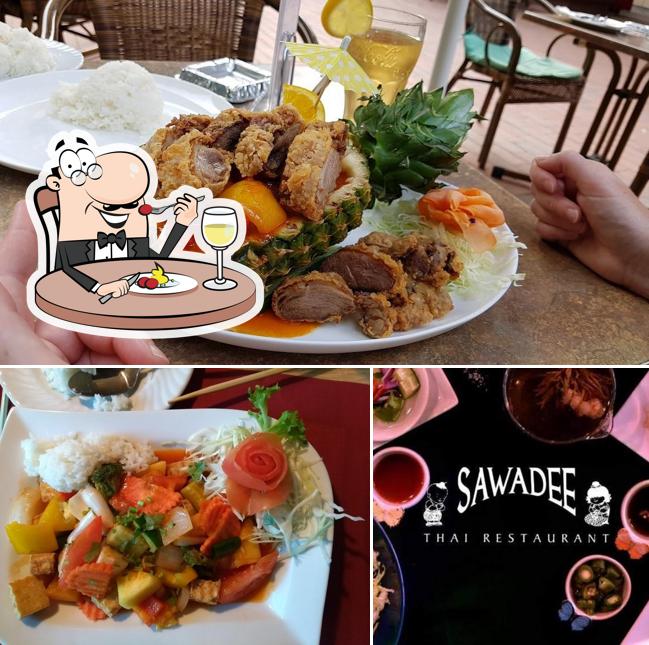 Platos en Sawadee Thai-Restaurant
