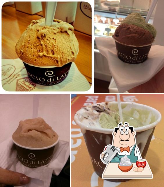 Bacio di Latte - Shopping Ibirapuera serve uma variedade de pratos doces