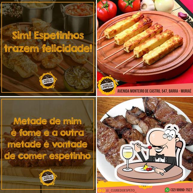 Comida em Clube do espeto