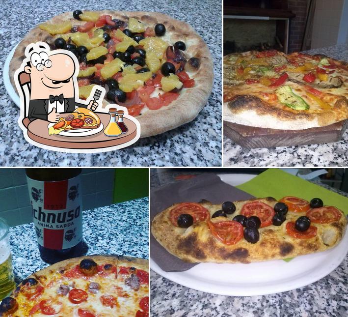 Scegli tra le svariate varianti di pizza