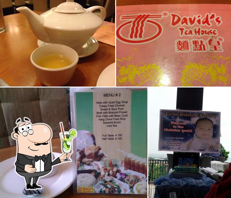 Enjoy a beverage at Davids Tea House - Hotpot Restaurant (Lakefront Sucat)
