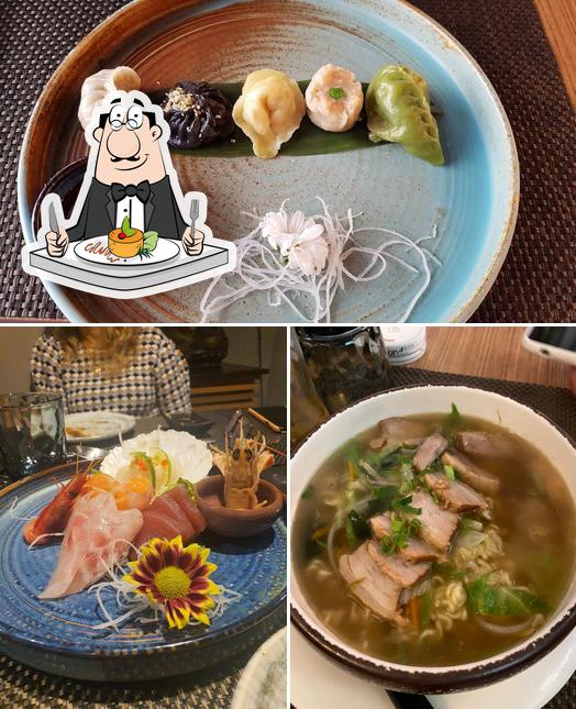 Food at Kobe restaurant