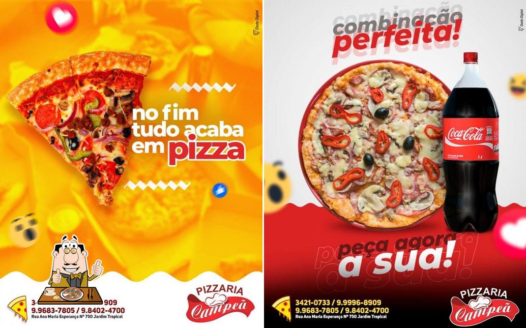 Experimente diversos tipos de pizza