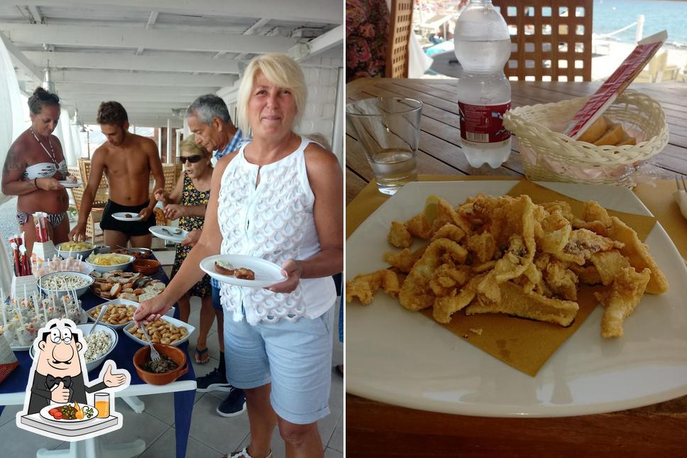 Meals at Bagni Lido Ristorante Beach Bar
