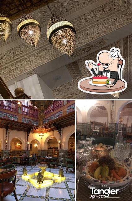 Restaurant Palais Zahia propose une éventail de plats sucrés