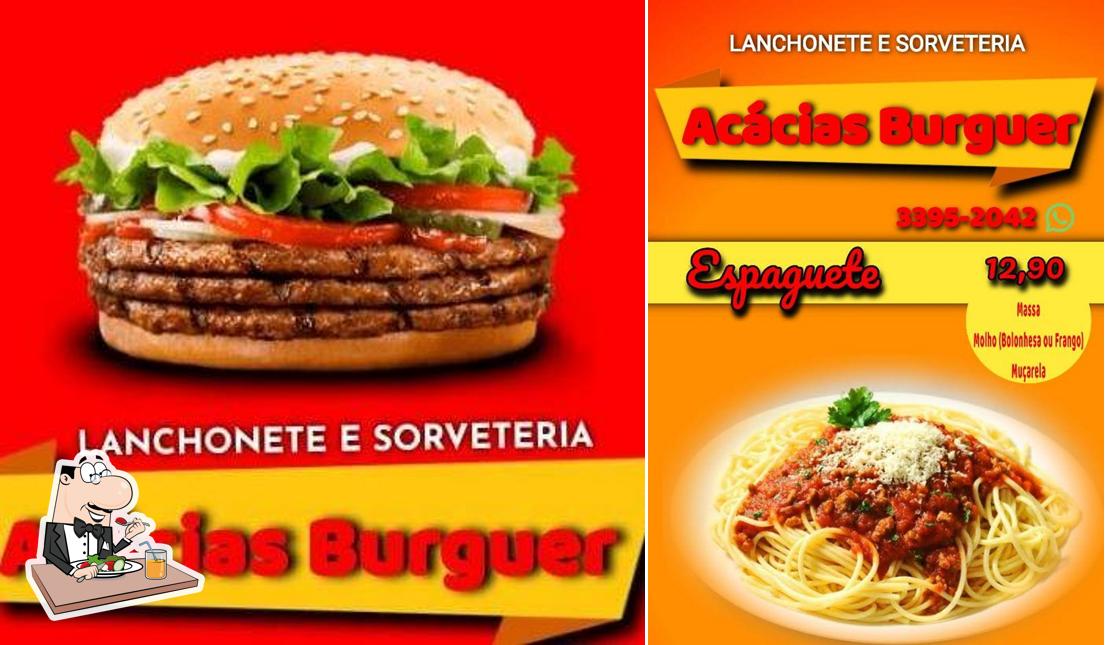 Platos en Acácias Burguer