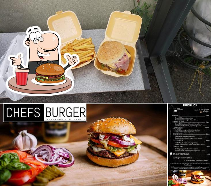 Les hamburgers de Chefs Burger will conviendront différents goûts