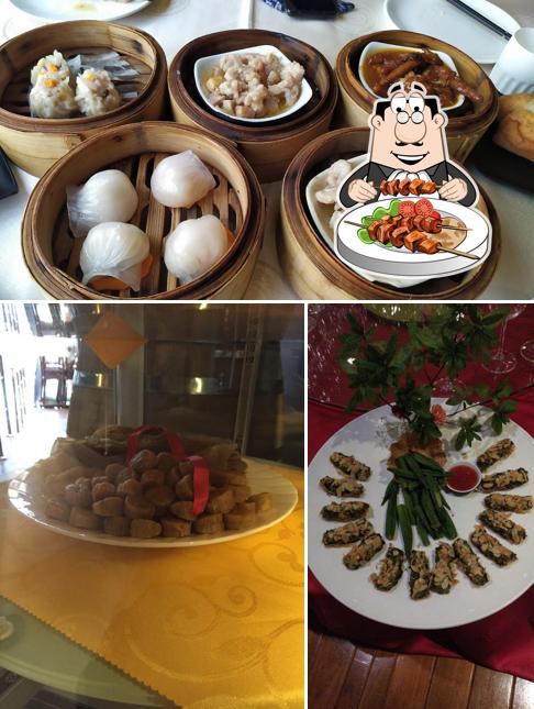 Comida em China Garden Restaurante