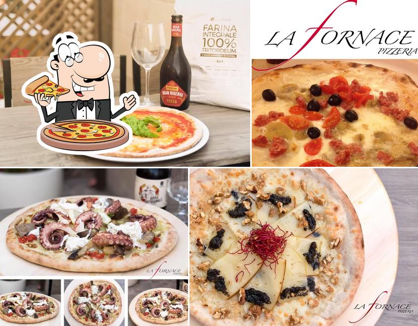 Essayez des pizzas à La Fornace