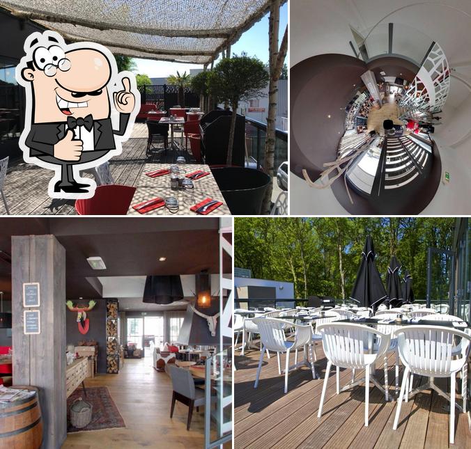 Здесь можно посмотреть фото ресторана "Le Châlet de mon Père Restaurant St Herblain"