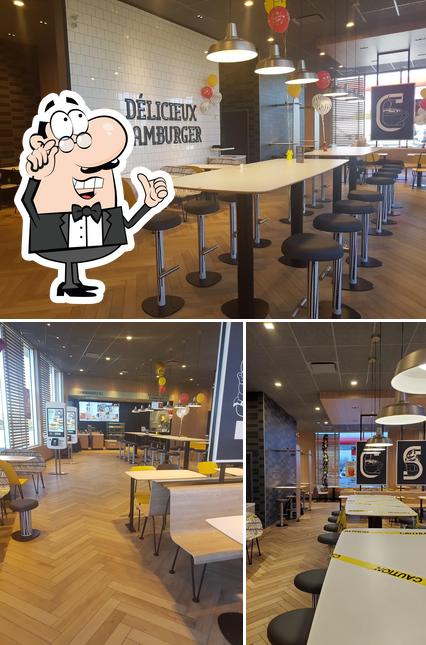 L'intérieur de McDonald’s