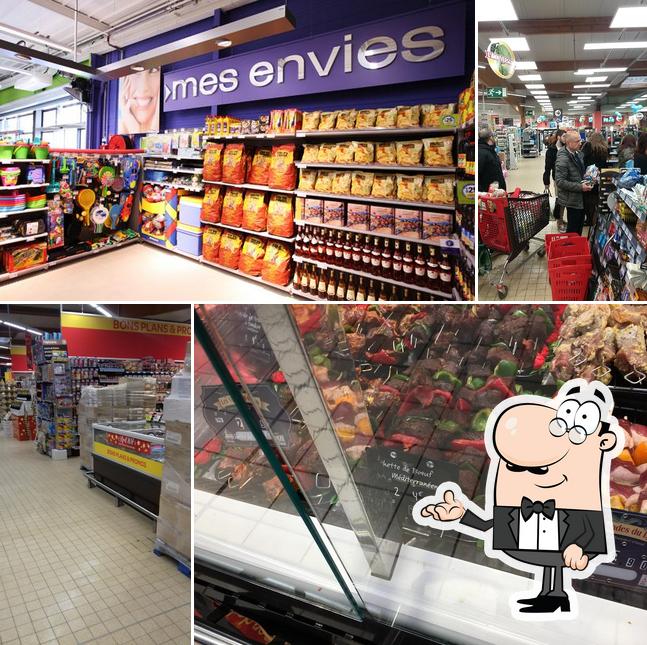 L'intérieur de Carrefour Market Tournan-En-Brie