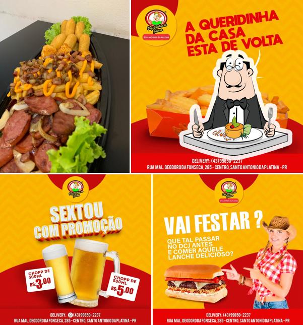 Comida em Dog Chicken Do Juliano Sto. A. da Platina