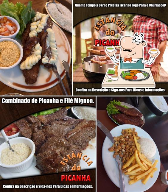 Platos en Estância da Picanha - Churrascaria Ribeirão Preto