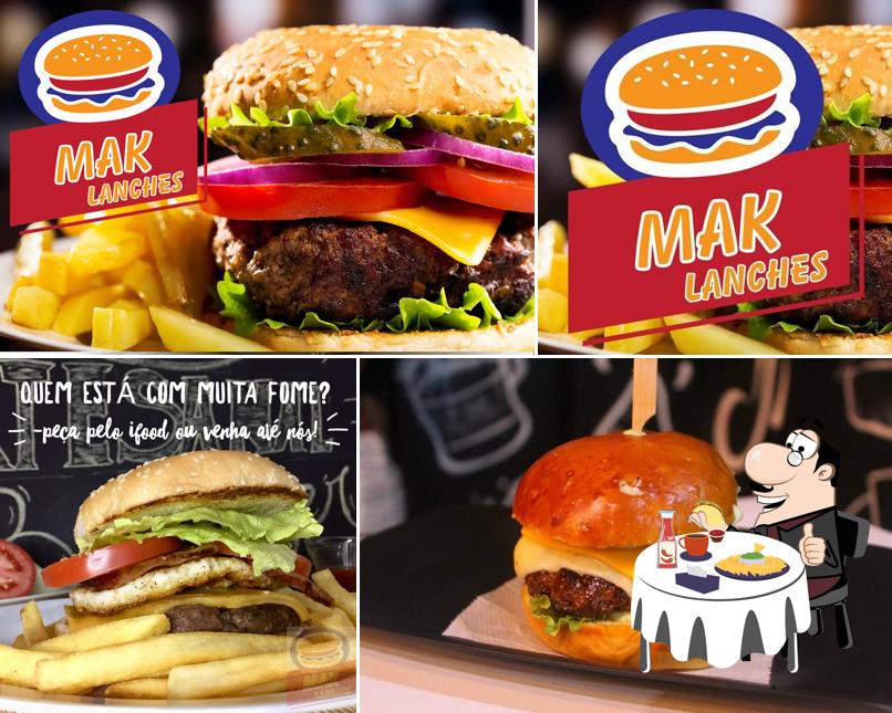 Treat yourself to a burger at MAK Lanches