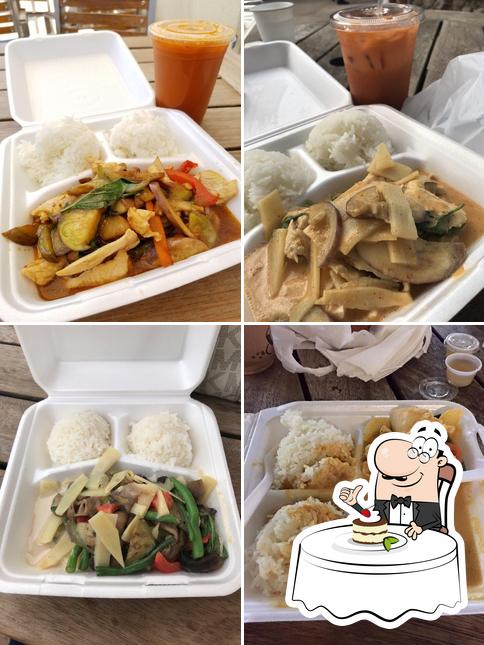 Quick Thai provides a selection of sweet dishes