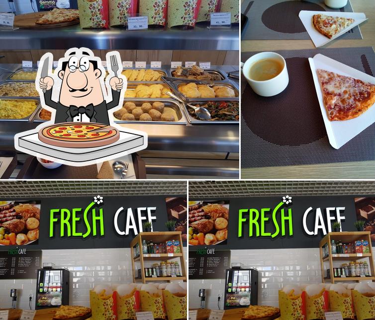 Закажите пиццу в "Fresh Cafe"