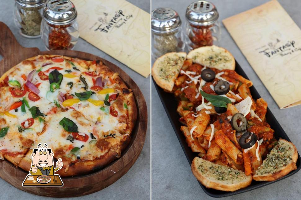 Get pizza at Fantasy Bakery & Cafe (Bicholi)