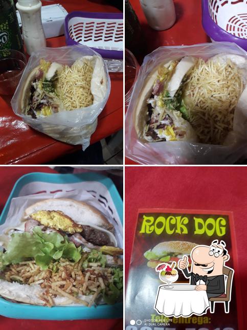 Rock Dog hamburgueria oferece uma seleção de sobremesas