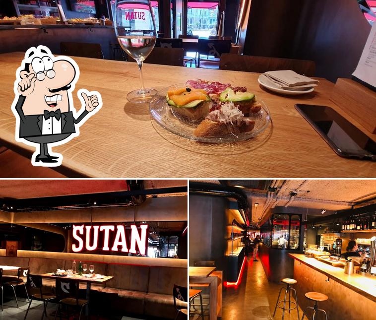 Las fotografías de interior y vino en Restaurante asador SUTAN