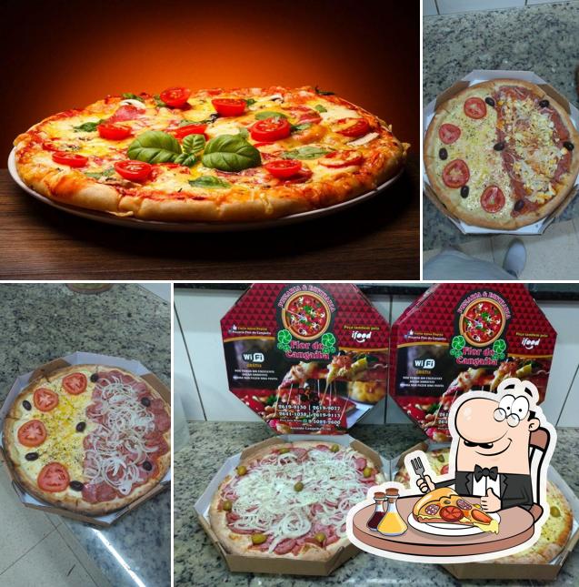 No Pizzaria Saborosa Pizzaria em Vila Londrina, você pode desfrutar de pizza