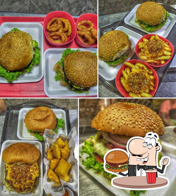 Consiga um hambúrguer no Nando Burguer