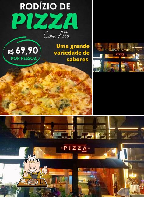 Experimente pizza no PIZZARIA CAVA ALTA