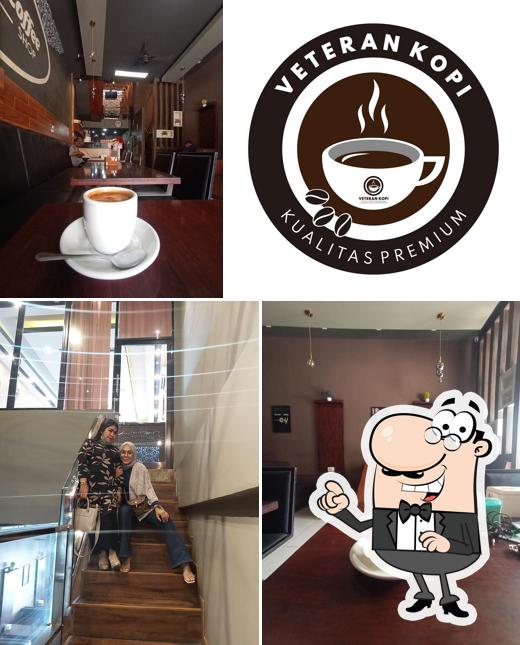 El interior de Veteran Coffee Shop