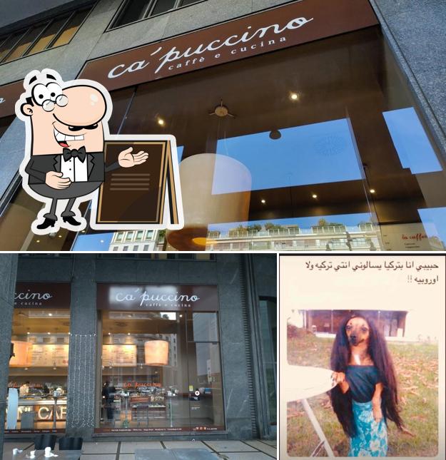 Gli esterni di Ca'puccino Piazza Diaz