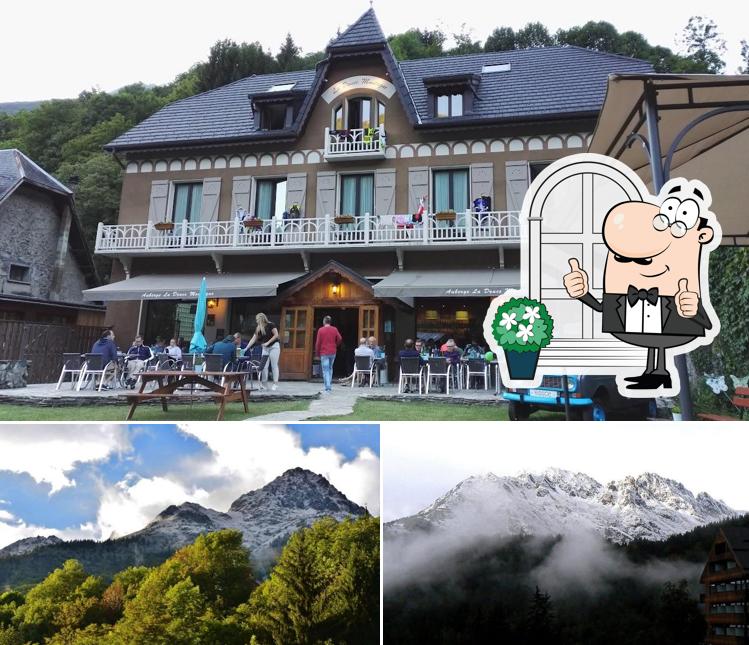 L'extérieur de Auberge La Douce Montagne - Hotel Restaurant Bar