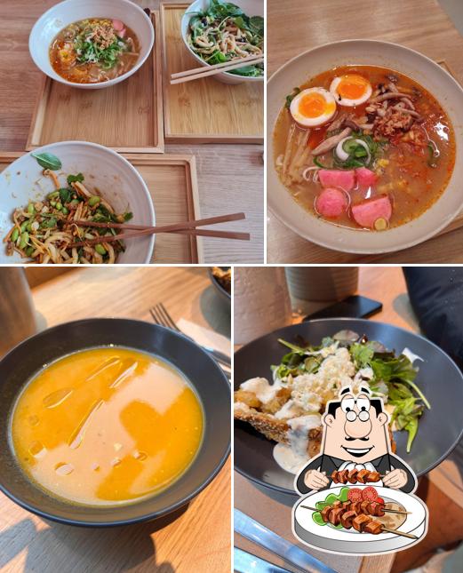 Еда в "ENSŌ Ramen"