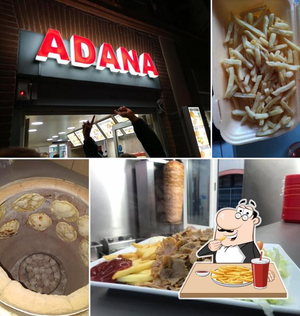 Frites à Adana Kebab