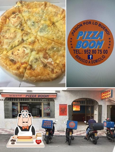 Restaurante Pizza Boom te ofrece numerosos dulces