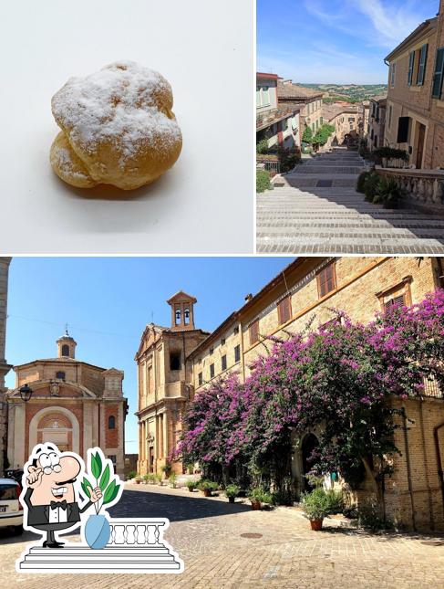 La foto di esterno e cibo da Gelateria Artigianale Sbirulina