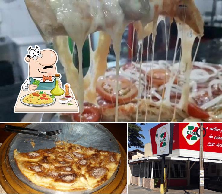 A imagem da comida e exterior no Pizza Z - Jd. Planalto
