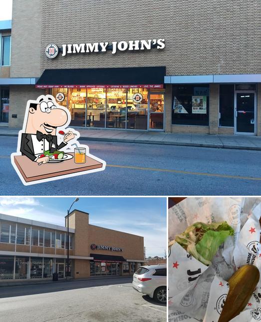 Jimmy John's is distinguished by food and exterior