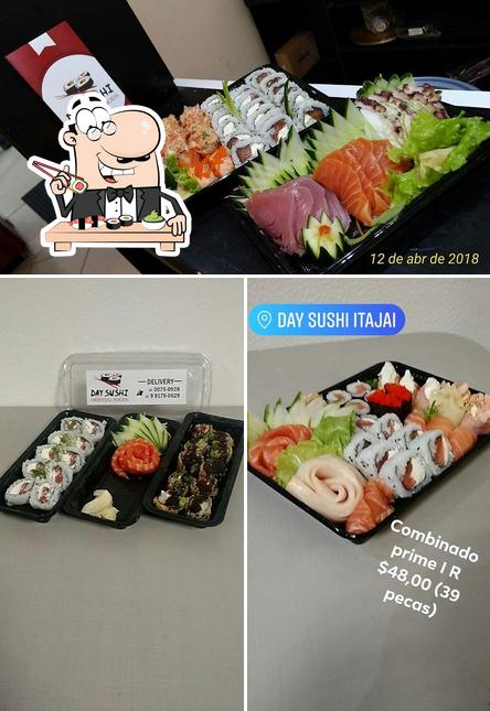 Try out different sushi options