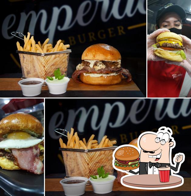 Consiga um hambúrguer no Temperados foodtruck burguer