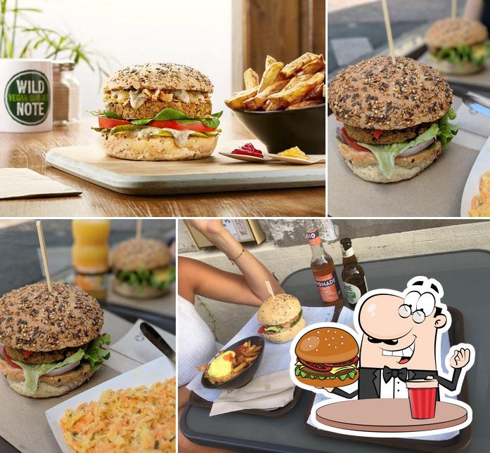 Попробуйте гамбургеры в "Wild Note Vegan Burger"