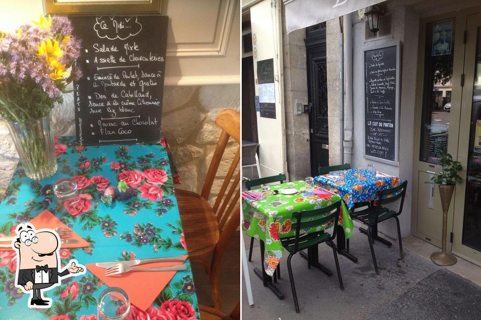 L'intérieur de Restaurant La Clef du Ponton Tours