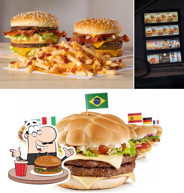 Consiga um hambúrguer no McDonald’s