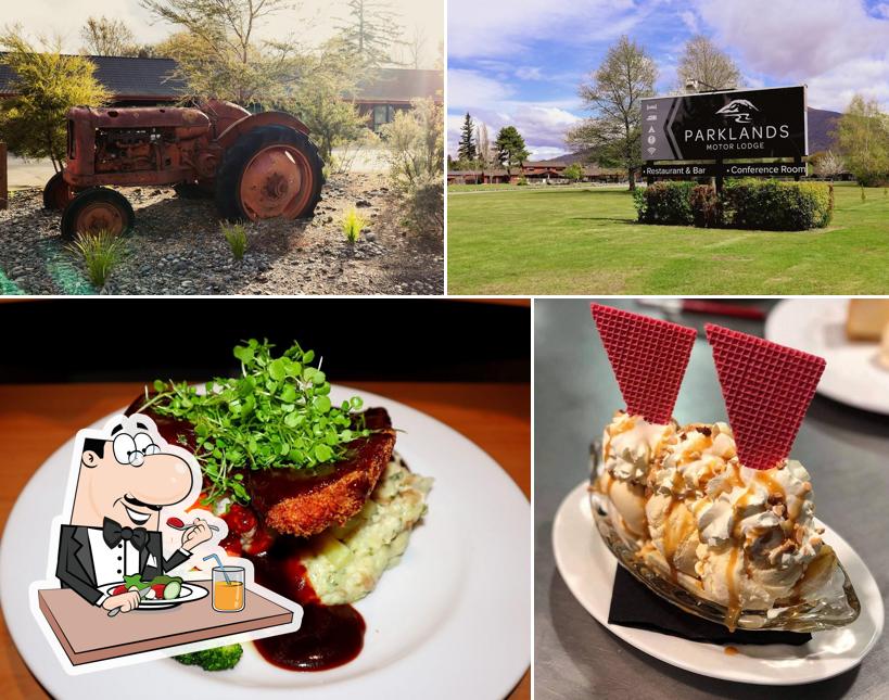 Estas son las imágenes que muestran comida y exterior en Parklands Motor Lodge