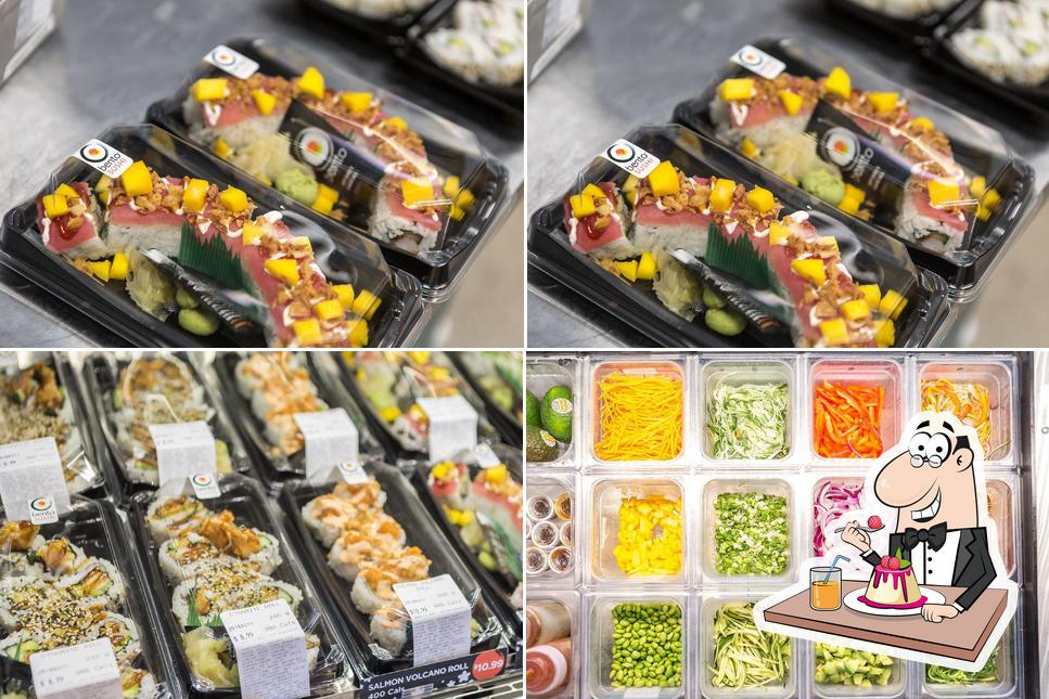 Bento Sushi serves a selection of sweet dishes