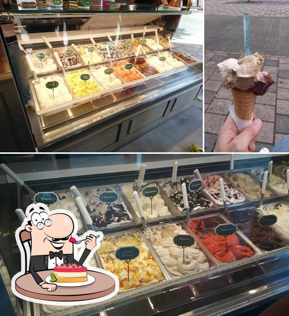 La Strega Nocciola Gelateria Artigianale offre un'ampia gamma di dolci