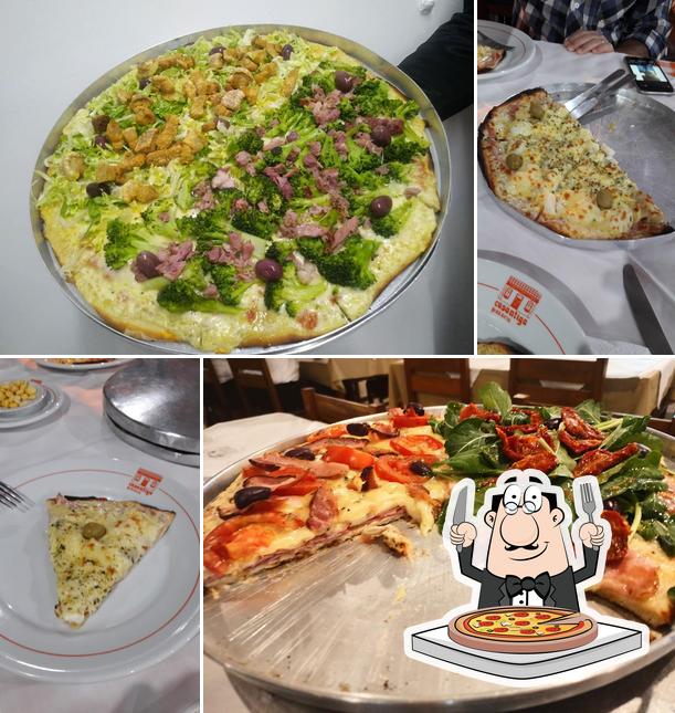 Experimente pizza no Casantiga Pizzaria & Restaurante