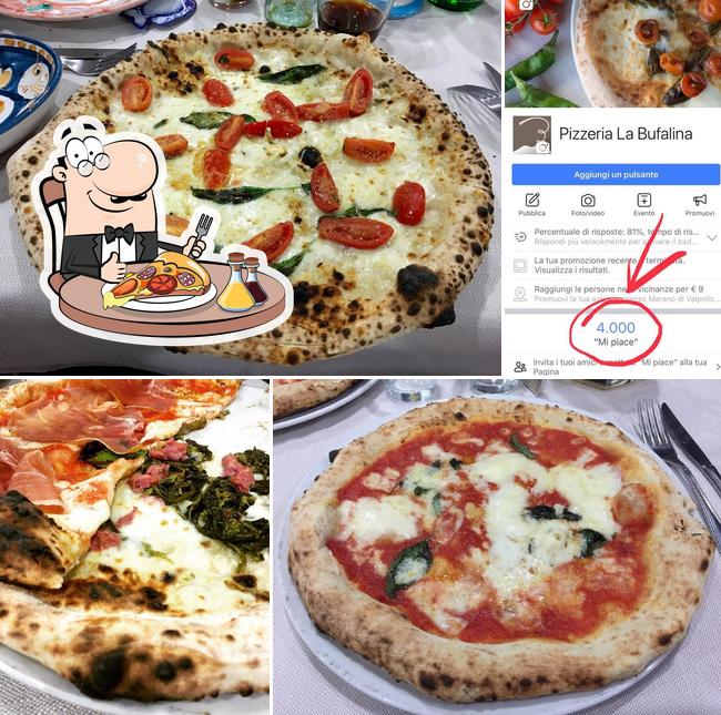 Ordina una pizza a Pizzeria La Bufalina