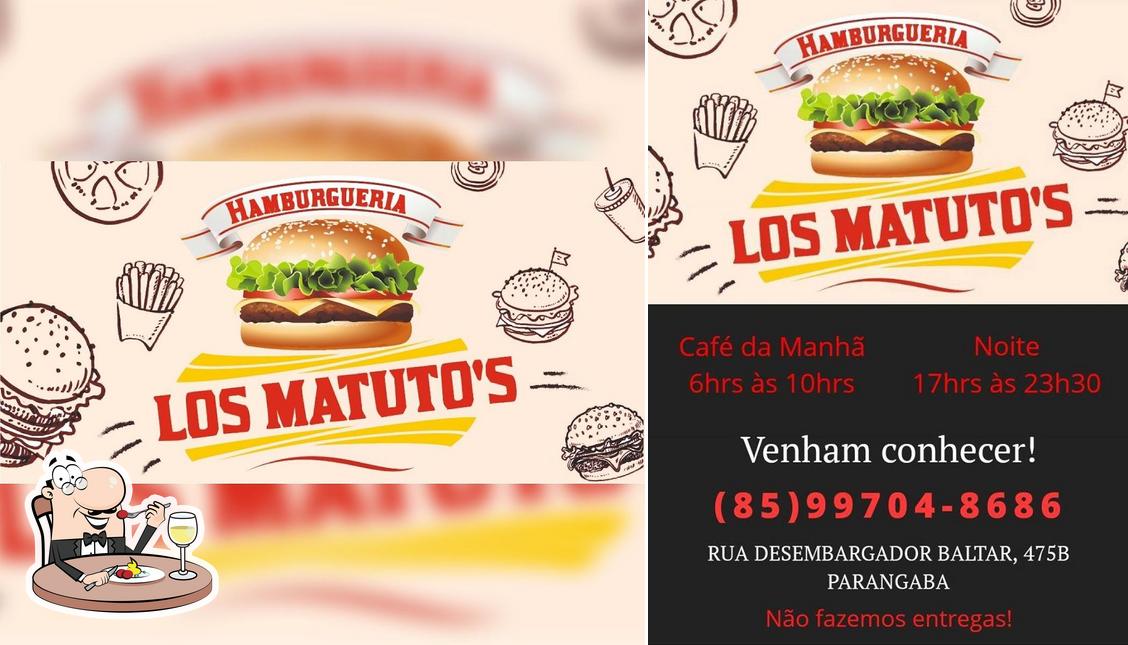 Comida em Hamburgueria Los Matuto's